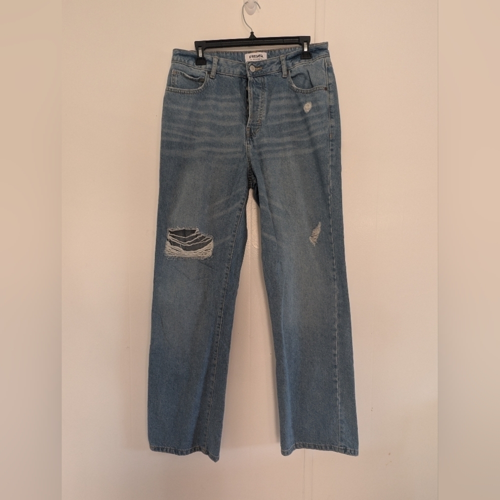 RSQ Light Blue Straight Leg Jeans